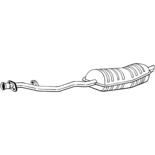 Koncový tlmič výfuku 282-243 /BOSAL/