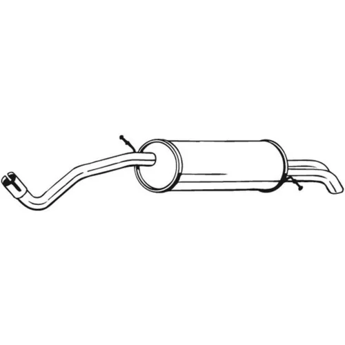 Koncový tlmič výfuku BOSAL 233-147