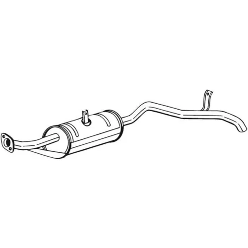 Koncový tlmič výfuku BOSAL 280-007