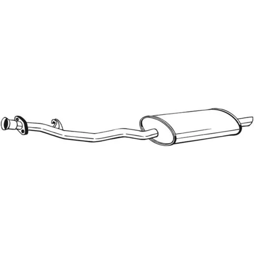 Koncový tlmič výfuku BOSAL 283-223