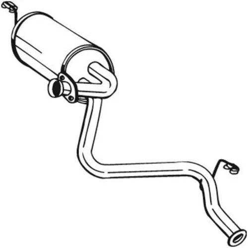 Koncový tlmič výfuku BOSAL 279-723