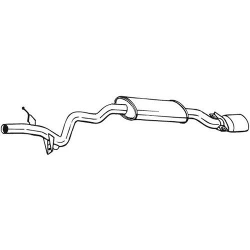 Koncový tlmič výfuku BOSAL 281-875