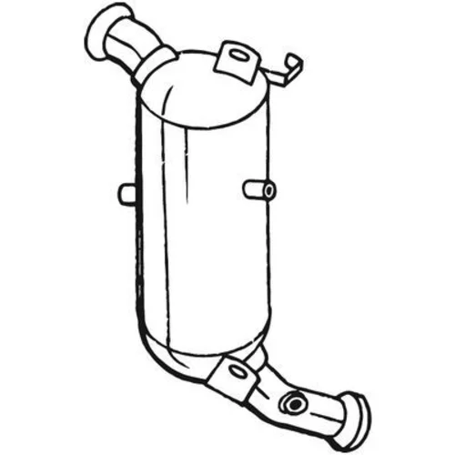 Filter sadzí/pevných častíc výfukového systému 095-132 /BOSAL/