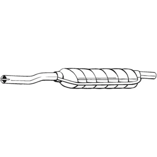 Stredný tlmič výfuku BOSAL 148-762