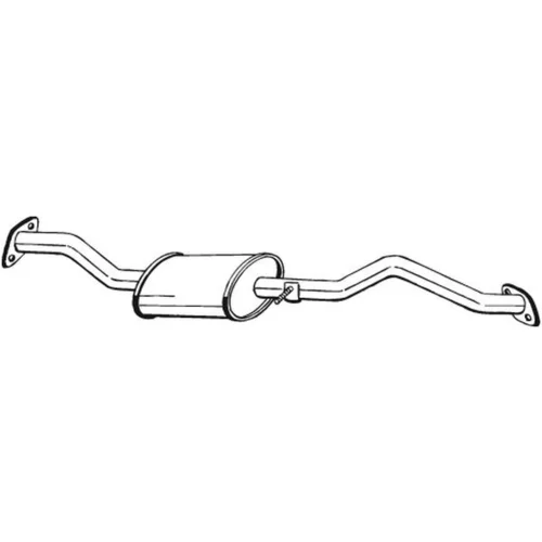 Stredný tlmič výfuku BOSAL 171-303
