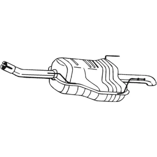 Koncový tlmič výfuku BOSAL 185-679