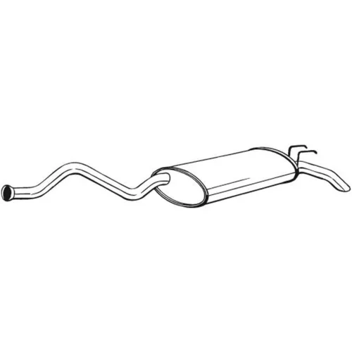 Koncový tlmič výfuku 281-335 /BOSAL/