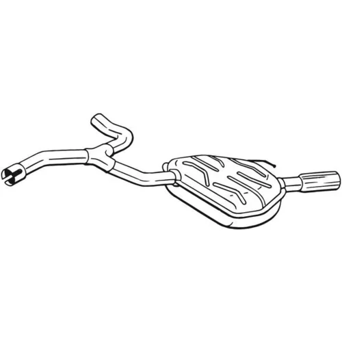 Koncový tlmič výfuku BOSAL 235-265