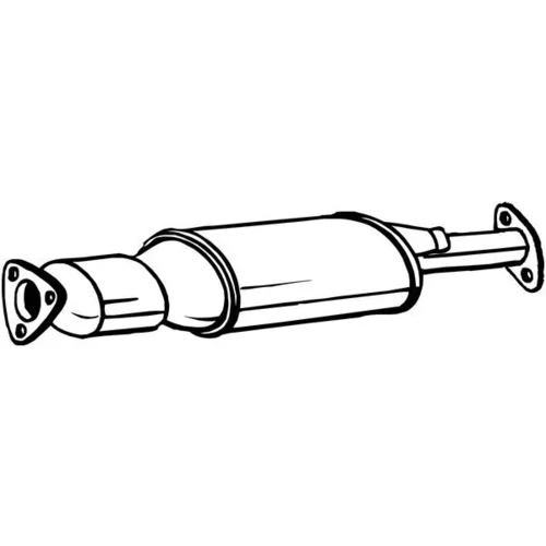 Filter sadzí/pevných častíc výfukového systému BOSAL 095-224