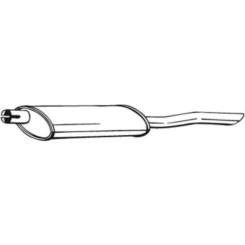 Koncový tlmič výfuku BOSAL 141-001