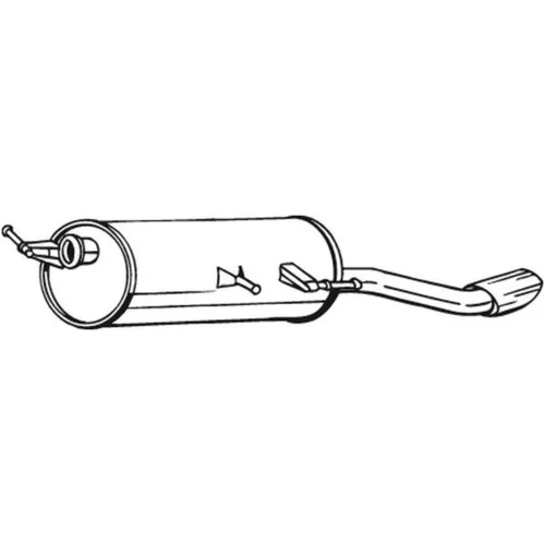 Koncový tlmič výfuku BOSAL 190-067
