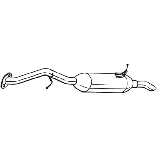 Koncový tlmič výfuku 228-201 /BOSAL/
