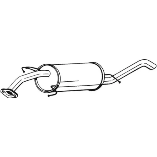Koncový tlmič výfuku BOSAL 128-015