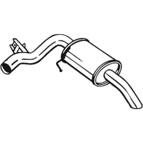 Koncový tlmič výfuku BOSAL 247-013