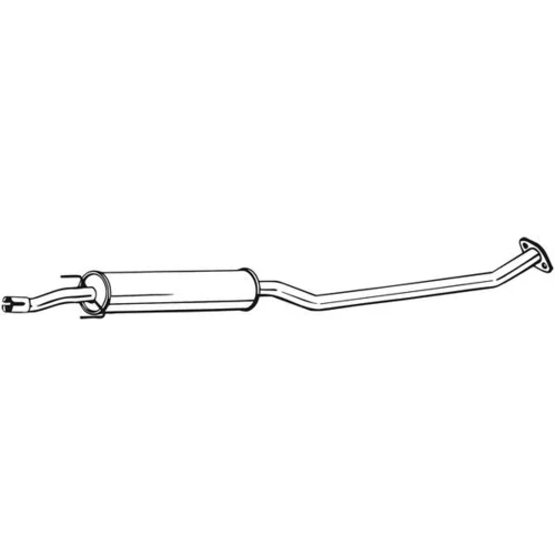 Stredný tlmič výfuku BOSAL 284-679