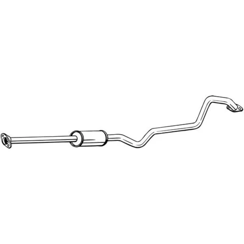 Stredný tlmič výfuku BOSAL 288-063
