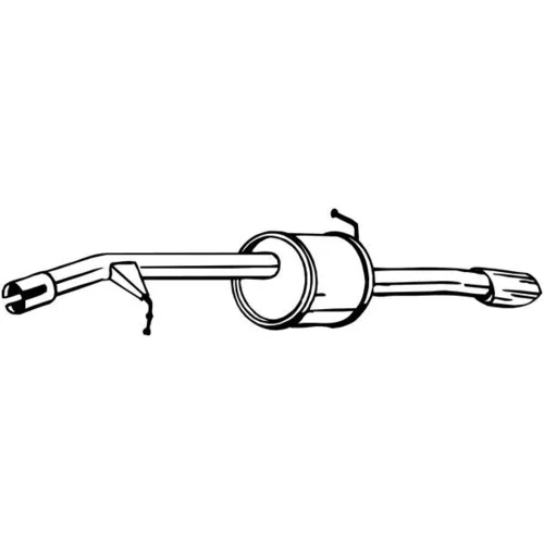 Koncový tlmič výfuku BOSAL 135-111