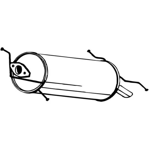 Koncový tlmič výfuku BOSAL 171-389