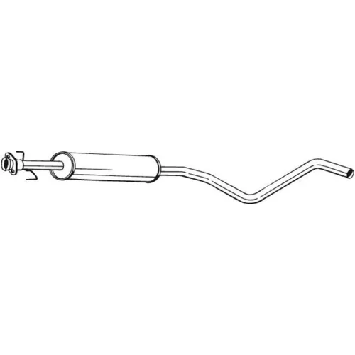Stredný tlmič výfuku BOSAL 284-405