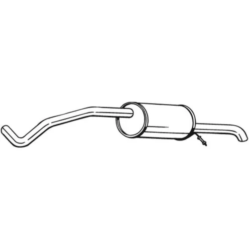 Koncový tlmič výfuku BOSAL 280-133