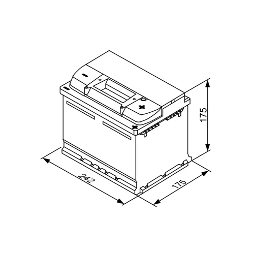 Štartovacia batéria 0 092 S30 041 /BOSCH/ - obr. 4