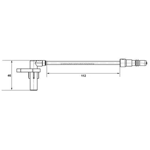 Snímač počtu otáčok kolesa 0 265 007 439 /BOSCH/ - obr. 4