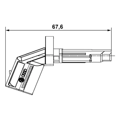 Snímač počtu otáčok kolesa 0 265 007 928 /BOSCH/ - obr. 4