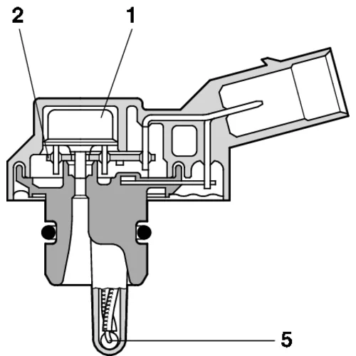 Snímač plniaceho tlaku 0 281 002 244 /BOSCH/ - obr. 9