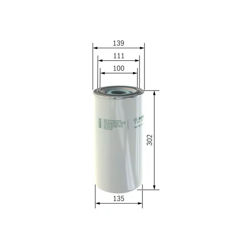 Olejový filter 0 451 104 013 /BOSCH/ - obr. 4