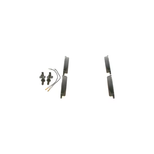Sada brzdových platničiek kotúčovej brzdy 0 986 424 455 /BOSCH/ - obr. 1