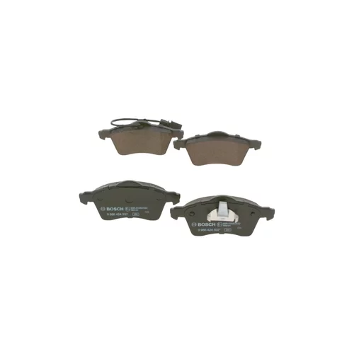 Sada brzdových platničiek kotúčovej brzdy 0 986 424 537 /BOSCH/ - obr. 2