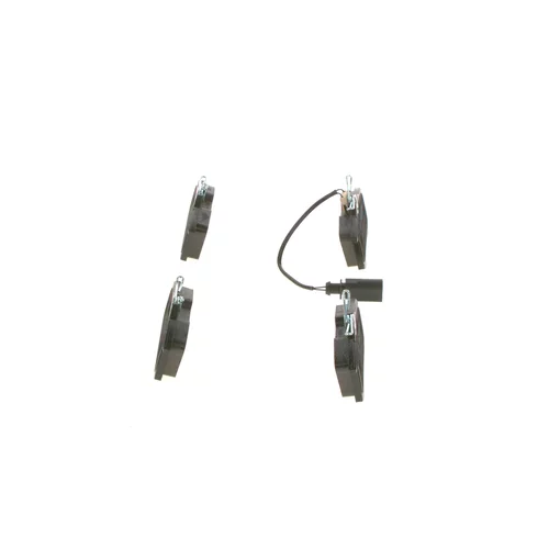 Sada brzdových platničiek kotúčovej brzdy 0 986 494 025 /BOSCH/ - obr. 3