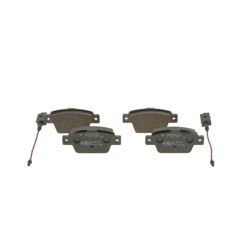 Sada brzdových platničiek kotúčovej brzdy 0 986 494 536 /BOSCH/ - obr. 2