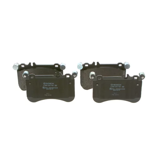 Sada brzdových platničiek kotúčovej brzdy 0 986 494 780 /BOSCH/ - obr. 2