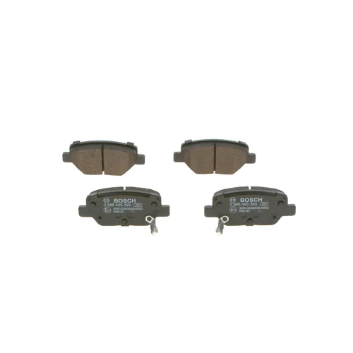 Sada brzdových platničiek kotúčovej brzdy 0 986 495 393 /BOSCH/ - obr. 2