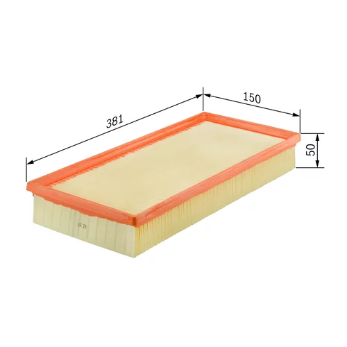 Vzduchový filter 1 457 429 785 /BOSCH/
