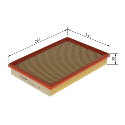 Vzduchový filter 1 457 433 338 /BOSCH/ - obr. 4