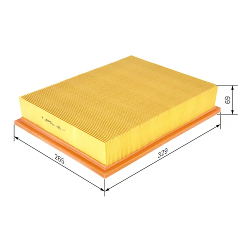 Vzduchový filter 1 457 433 753 /BOSCH/ - obr. 4