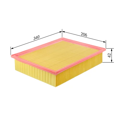 Vzduchový filter BOSCH 1 457 433 799
