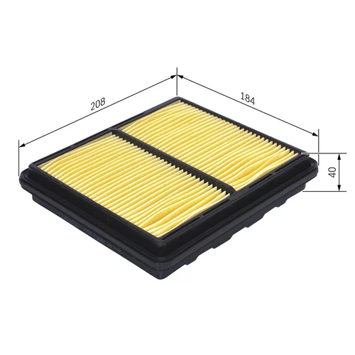 Vzduchový filter 1 457 433 951 /BOSCH/ - obr. 4