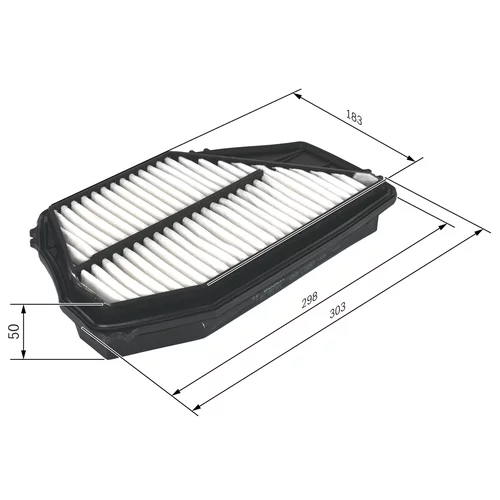 Vzduchový filter 1 457 433 970 /BOSCH/ - obr. 4