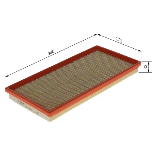 Vzduchový filter 1 987 429 179 /BOSCH/ - obr. 4
