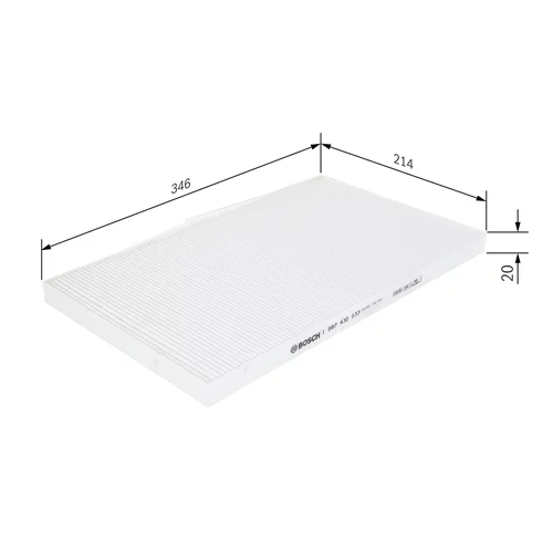 Filter vnútorného priestoru 1 987 432 033 /BOSCH/ - obr. 4