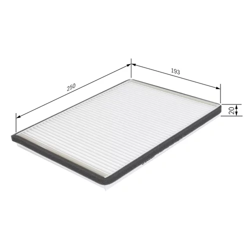 Filter vnútorného priestoru 1 987 432 058 /BOSCH/ - obr. 4