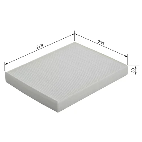 Filter vnútorného priestoru 1 987 432 114 /BOSCH/ - obr. 4