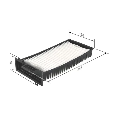 Filter vnútorného priestoru 1 987 432 198 /BOSCH/ - obr. 4