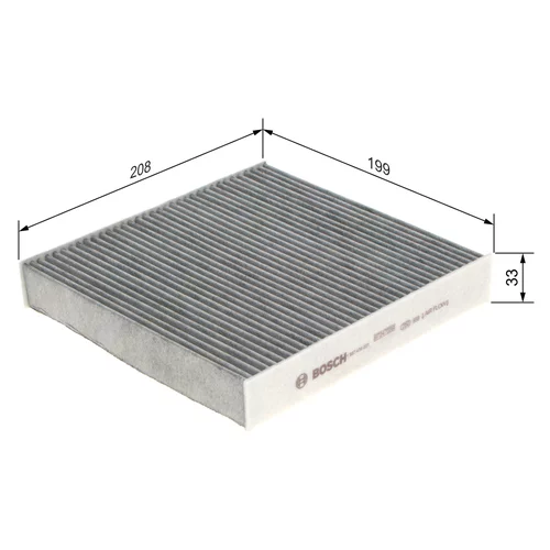 Filter vnútorného priestoru 1 987 435 031 /BOSCH/ - obr. 4