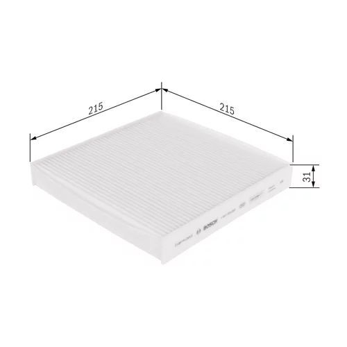 Filter vnútorného priestoru 1 987 435 069 /BOSCH/ - obr. 4