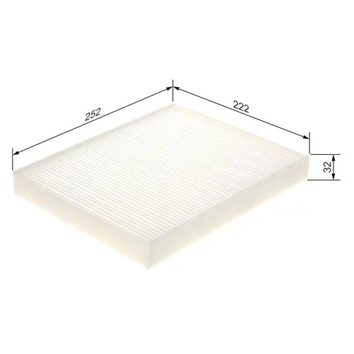 Filter vnútorného priestoru 1 987 435 135 /BOSCH/ - obr. 4