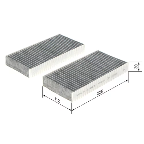 Filter vnútorného priestoru 1 987 435 549 /BOSCH/ - obr. 4